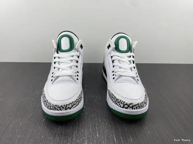 Kick Theory 594282233 Pit Jordan Crew Oregon 3 Retro Ducks White 0520